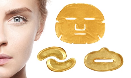Cupón descuento oferta Máscaras faciales de colágeno dorado: cara ojos y labios: Labios / 30