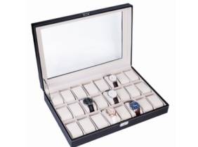 Cupón descuento oferta Caja para guardar relojes con 24 compartimentos