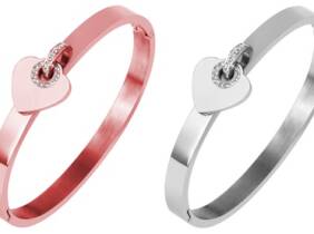 Cupón descuento oferta Pulsera Eira Wen® con cristales Swarovski® : 2 / Oro rosa