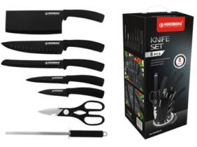 Cupón descuento oferta Set de cuchillos de 8 piezas con soporte Herzberg: Opción 2
