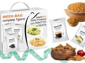 Cupón descuento oferta Suplemento alimenticio proteico para 7 días de Line@Diet: 1 kit (7 días) / Risotto - Kit 1