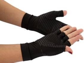 Cupón descuento oferta Guantes de compresión de cobre: 1 par / M