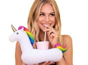 Cupón descuento oferta Pack de 5 portavasos de unicornio: 1