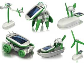 Cupón descuento oferta Kit robot solar : 1