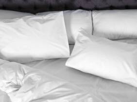 Cupón descuento oferta Set de 2 almohadas de poliéster de 45 x 60 cm: 2 sets (4 almohadas)
