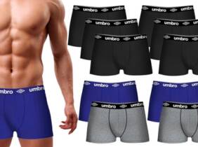 Cupón descuento oferta Pack boxer basic Umbro: 10 / XXL