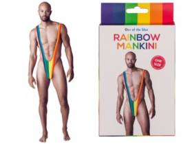Cupón descuento oferta Mankini arcoíris: 1