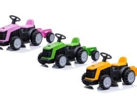 Cupón descuento oferta Tractor eléctrico con remolque de Kid Mobile: Amarillo