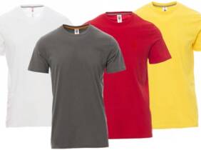 Cupón descuento oferta Lote de 10 camisetas de manga corta de algodón: Rojo / S