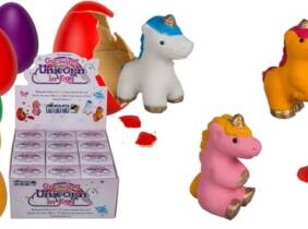 Cupón descuento oferta Juguete de huevo mágico de unicornio: Set de 4