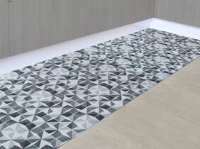 Cupón descuento oferta Alfombra antideslizante: Burdeos / 50 X 150 cm