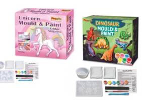 Cupón descuento oferta Manualidad infantil con molde y pintura: Dinosaurio / 1