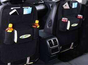 Cupón descuento oferta Bolsa organizadora para asientos de coche: Gris oscuro / 2