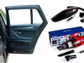 Cupón descuento oferta Aspiradora manual para coche: Rojo