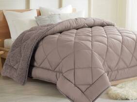 Cupón descuento oferta Edredón modelo Sherpa reversible: 140 x 200 cm