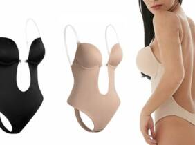 Cupón descuento oferta Faja sin espalda con tirantes invisibles: Color nude / L