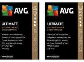 Cupón descuento oferta Antivirus AVG Ultimate 2023 con AntiTrack para 3 dispositivos: 2 años