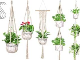 Cupón descuento oferta Colgador de macramé para plantas: 5