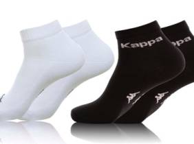 Cupón descuento oferta 12 pares de calcetines de Kappa: Blanco / 35-38