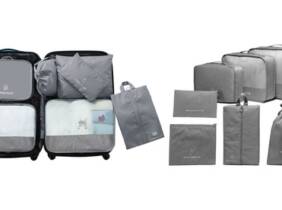 Cupón descuento oferta Set de 7 bolsas organizadoras para maletas: Gris