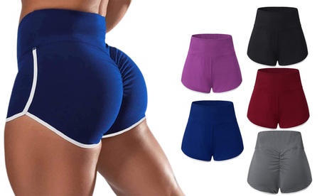 Cupón descuento oferta Pantalones cortos de fitness : Morado / 3XL