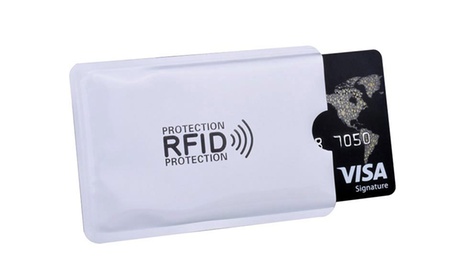 Cupón descuento oferta Pack de 5 fundas de protección anti-RFID para tarjetas de crédito: 4