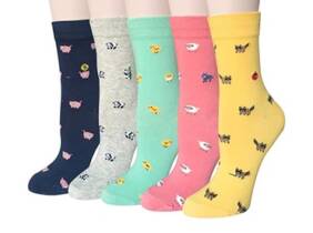 Cupón descuento oferta Calcetines con dibujos de animales: 10 pares