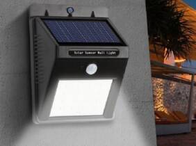 Cupón descuento oferta Aplique LED con panel solar y sensor de movimiento de 120°: 2