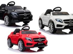Cupón descuento oferta Coche eléctrico para niños Mercedes Benz GLA AMG: Blanco