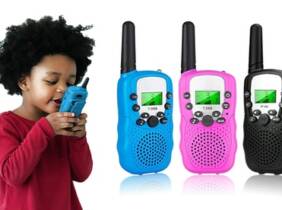 Cupón descuento oferta Pack de 2 walkie-talkies para niños: Rosa