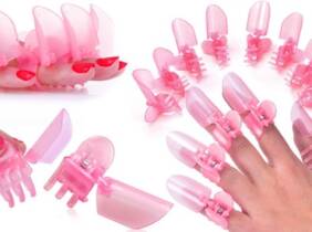 Cupón descuento oferta Set de 10 clips protectores para esmalte de uñas: 2 sets
