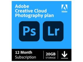 Cupón descuento oferta Suscripción anual Adobe Photoshop y Lightroom