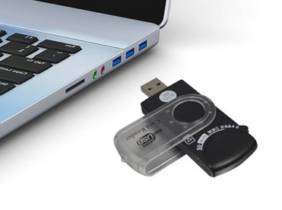 Cupón descuento oferta Lector universal USB 14 en 1 para tarjetas SIM y SD