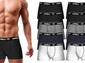 Cupón descuento oferta Packs boxers calzoncillos Umbro : Pack 10 boxers / XXL