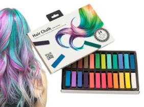 Cupón descuento oferta Pack de 24 tizas de colores para el pelo