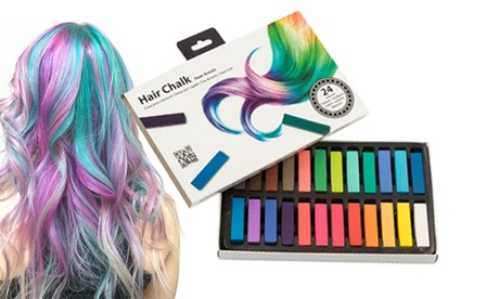 Cupón descuento oferta Pack de 24 tizas de colores para el pelo