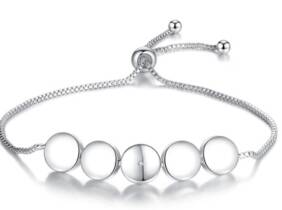 Cupón descuento oferta Pulsera ajustable de diamante natural