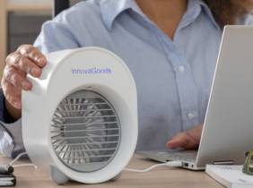 Cupón descuento oferta Mini refrigerador-humidificador de aire por ultrasonidos Innovagoods