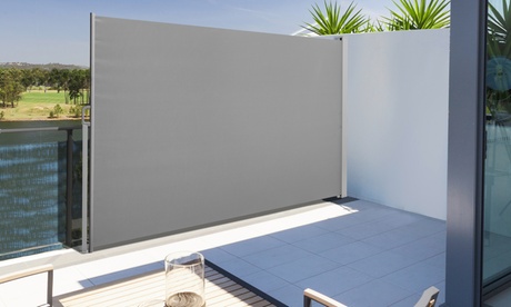 Cupón descuento oferta Toldo lateral para jardín o terraza: 190 x 300 cm / gris claro