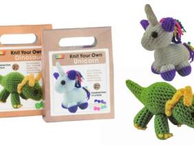 Cupón descuento oferta Kit para tejer juguetes de punto: Unicornio / 1