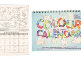 Cupón descuento oferta Calendario para colorear: 2
