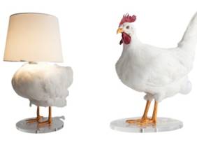 Cupón descuento oferta Lámpara gallina: Luz delante