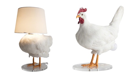 Cupón descuento oferta Lámpara gallina: Luz delante