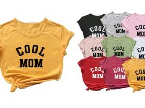 Cupón descuento oferta Camiseta cool mom: Rosa / M