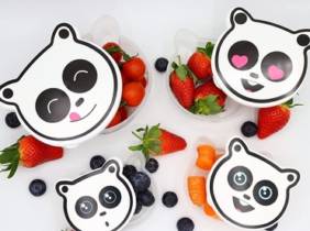 Cupón descuento oferta Juego de 4 o 8 cajas de comida Panda : 4