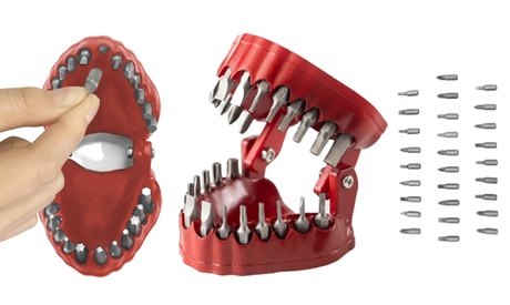 Cupón descuento oferta Soporte para puntas de destornillador con forma de dentadura