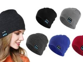 Cupón descuento oferta Gorro de música Bluetooth: Negro