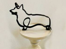 Cupón descuento oferta Escultura de animales de hierro: Chihuahua