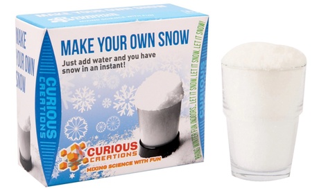 Cupón descuento oferta 1 o 2 kits para fabricar nieve artificial: 1