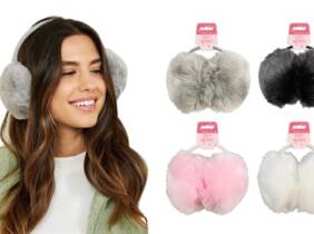 Cupón descuento oferta Orejeras con pelo: Gris / 1